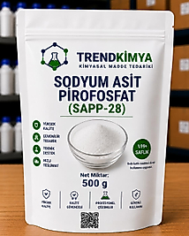 SODYUM ASİT PİROFOSFAT (SAPP-28) 500 Gr