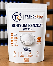 Sodyum Benzoat 500 Gr