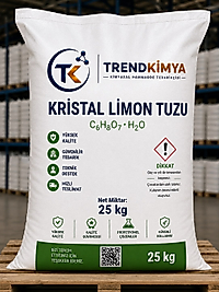 Kristal Limon Tuzu 25 Kg
