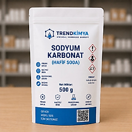 Sodyum Karbonat(Hafif Soda) 500 Gr
