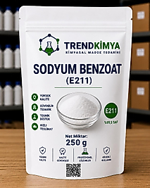 Sodyum Benzoat 250 Gr