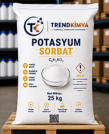 Potasyum Sorbat 25 Kg