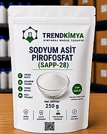 SODYUM ASİT PİROFOSFAT (SAPP-28) 250 Gr