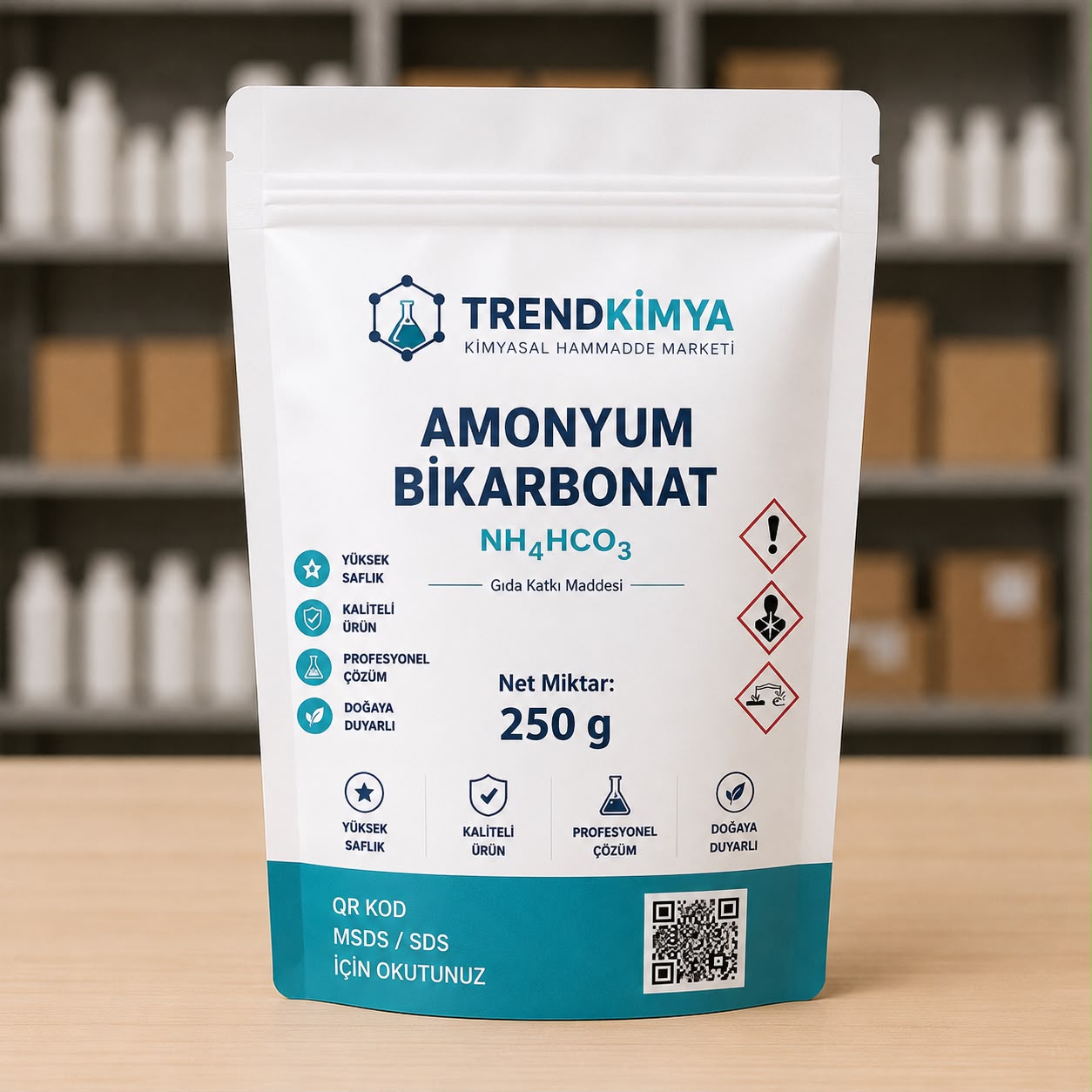 Amonyum Bikarbonat 250 Gr