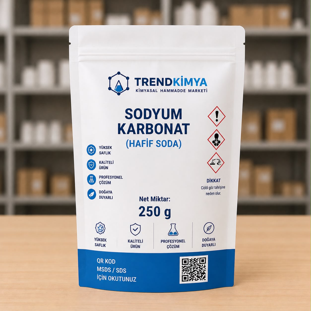 Sodyum Karbonat (Hafif Soda) 250 Gr