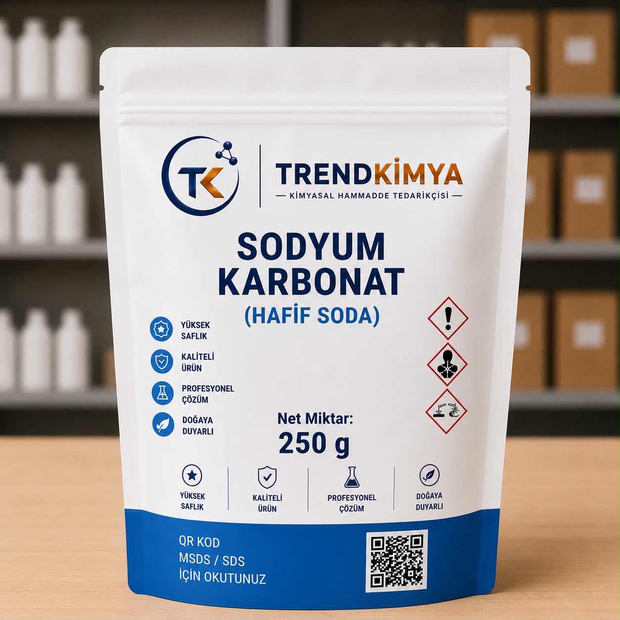 Sodyum Karbonat (Hafif Soda) 250 Gr