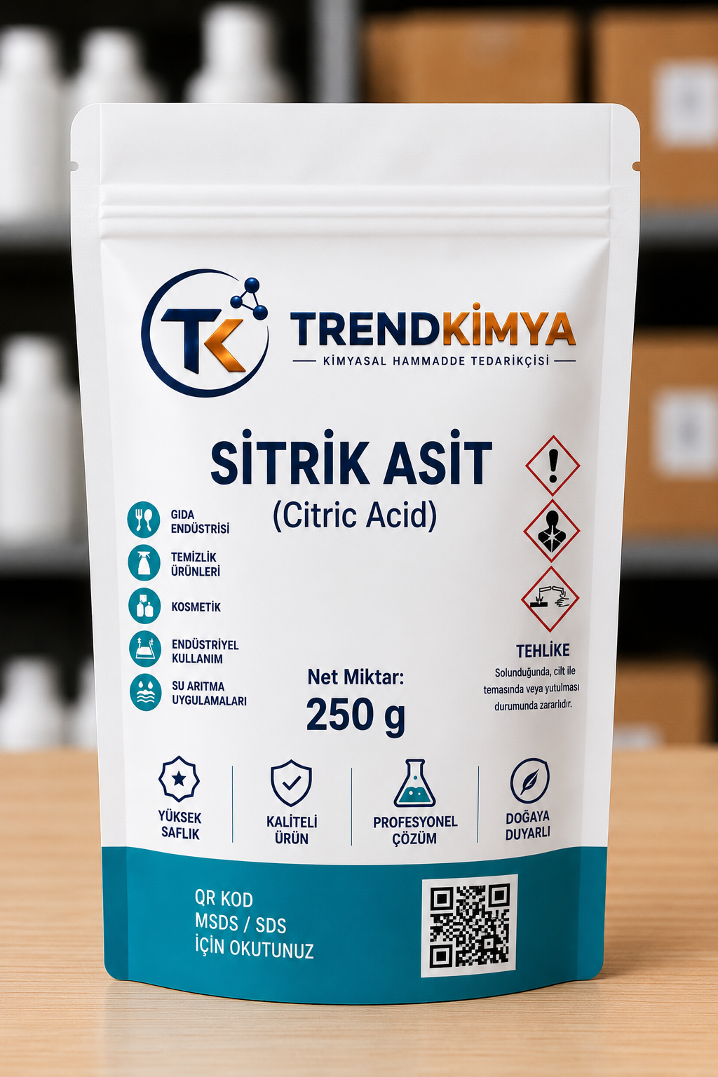 Sitrik Asit 250 Gr