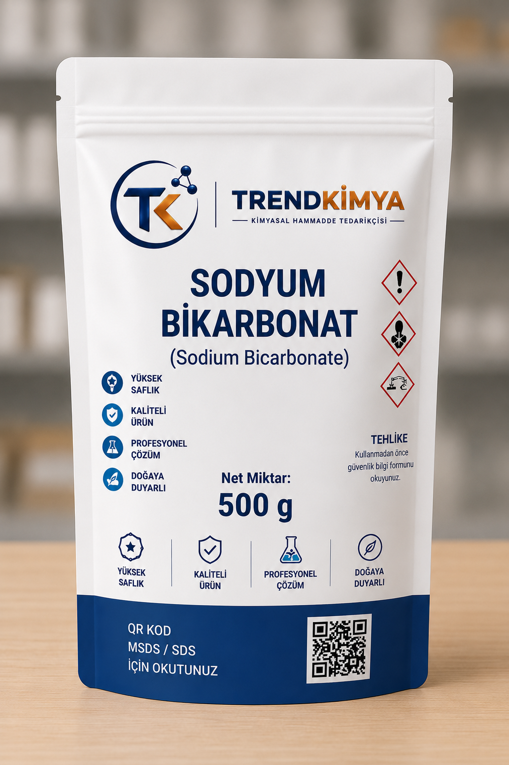 Sodyum Bikarbonat 500 Gr