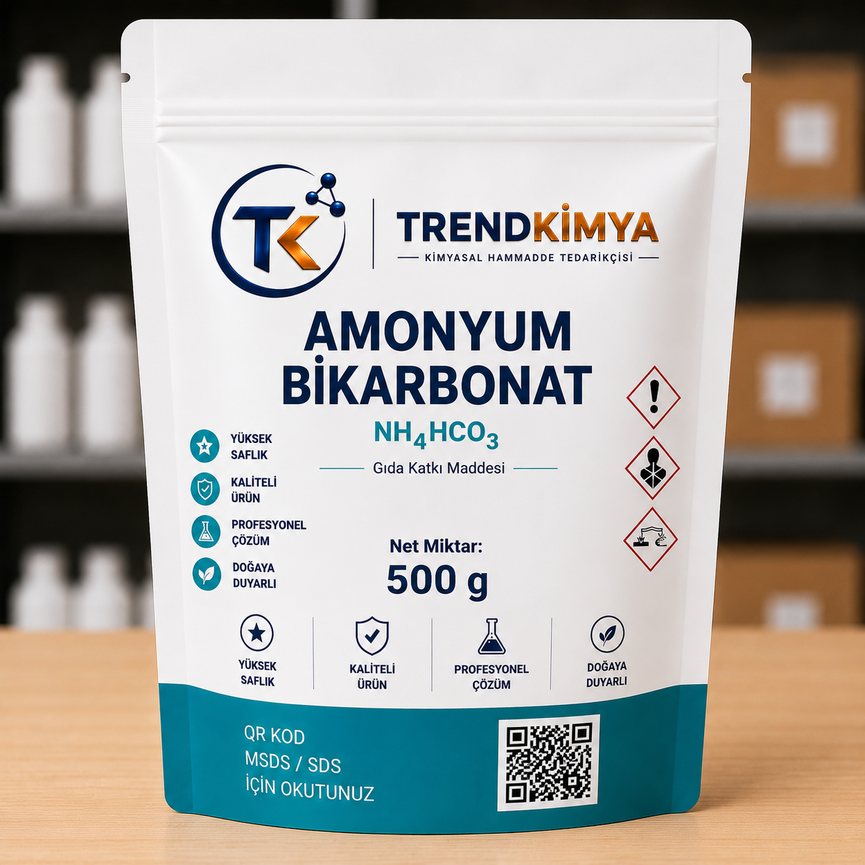 Amonyum Bikarbonat 500 Gr