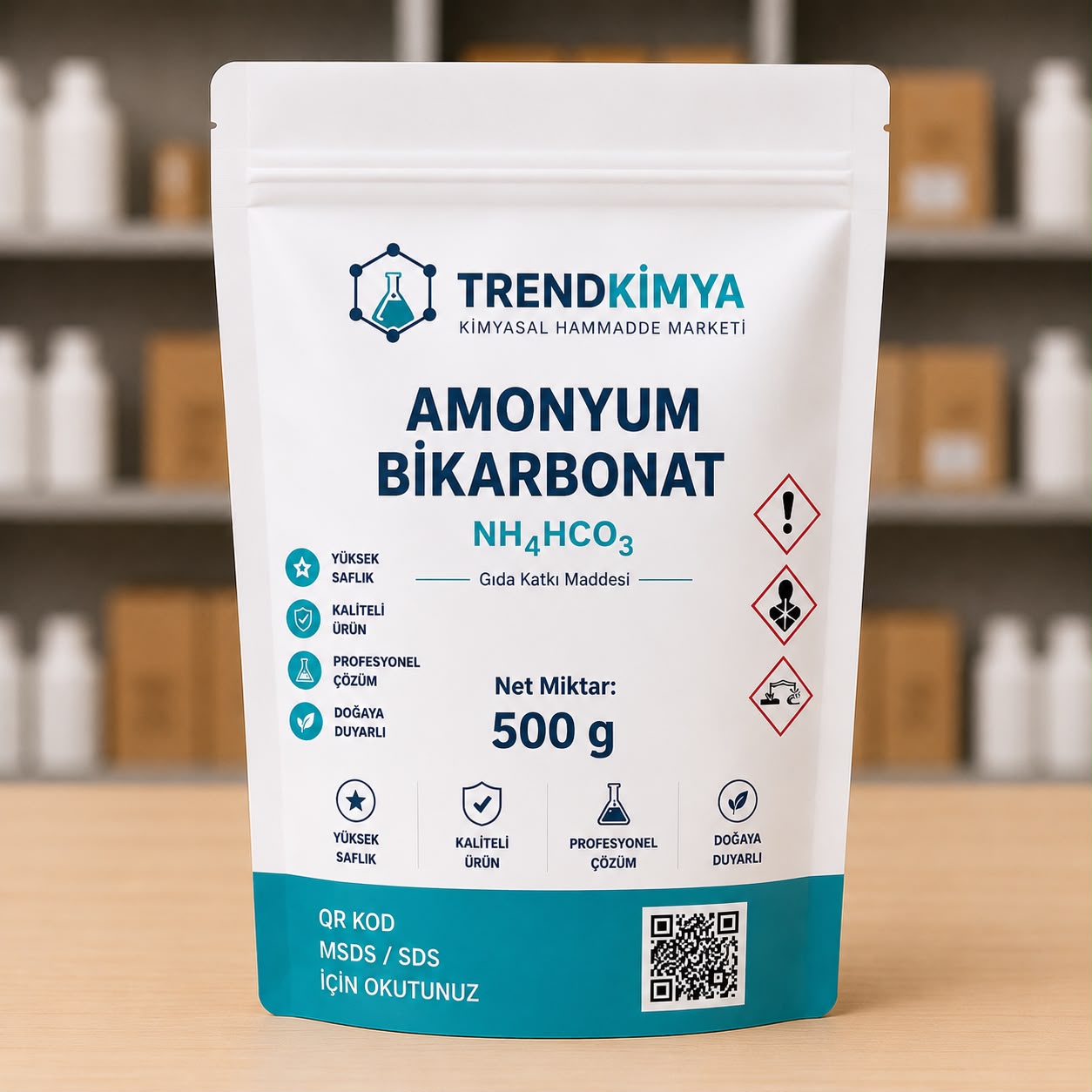 Amonyum Bikarbonat 500 Gr