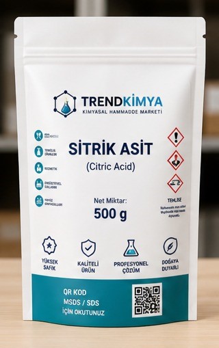 Sitrik Asit 500 Gr