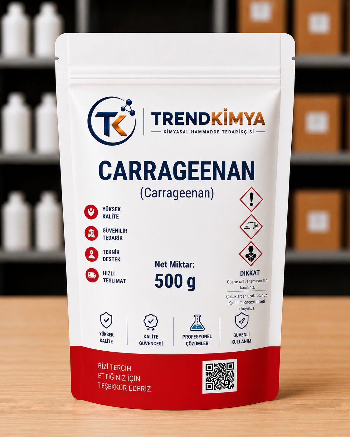 Karragenan (Carrageenan) 500 Gr