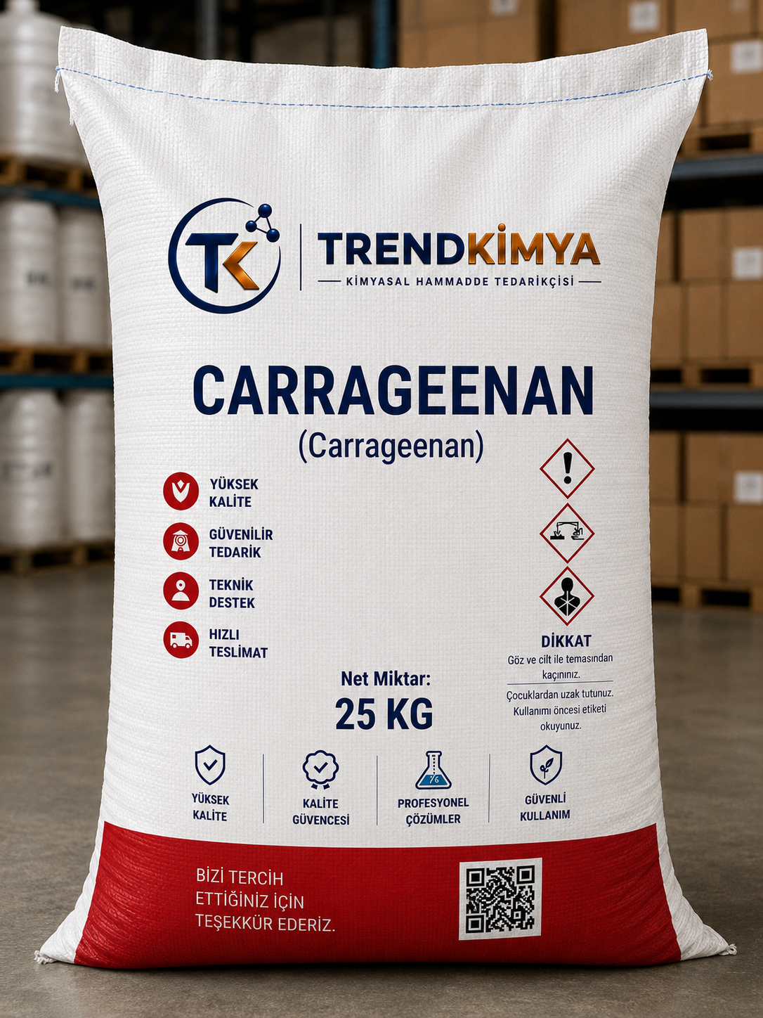 Karragenan (Carrageenan) 25 Kg