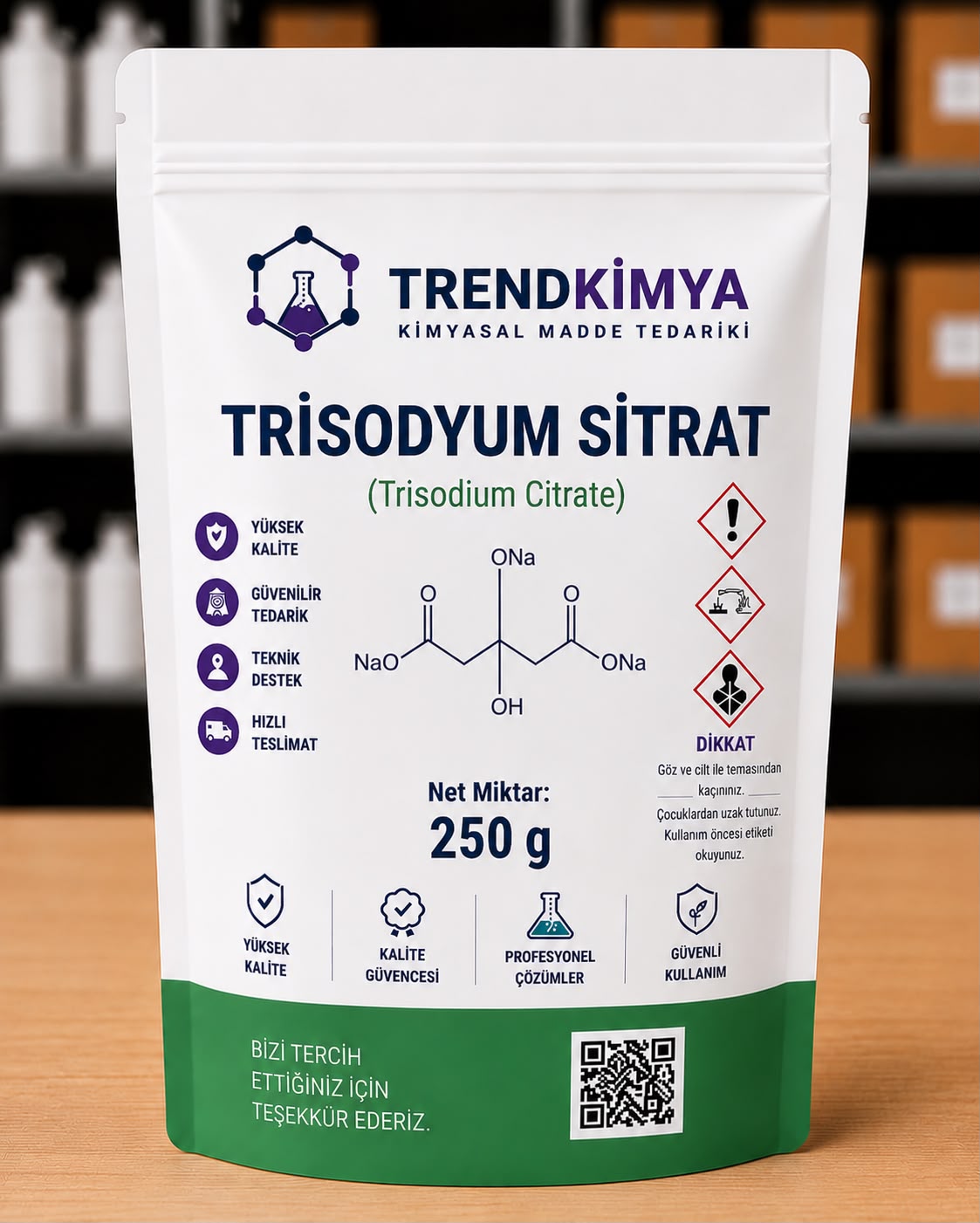 Tri Sodyum Sitrat 250 Gr