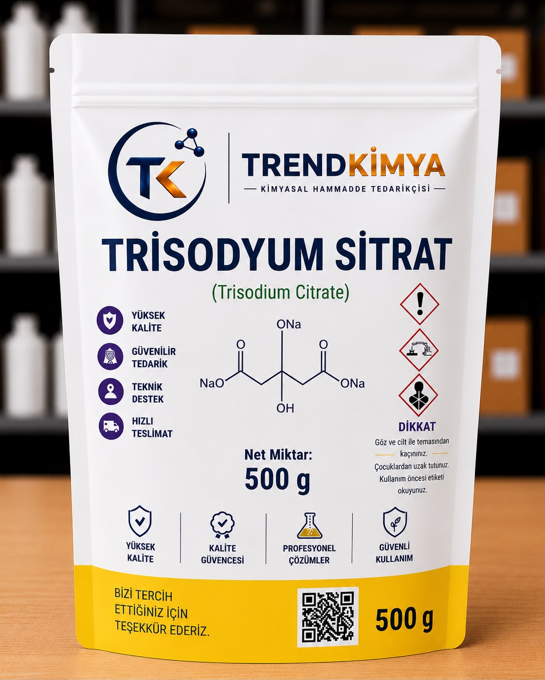 Tri Sodyum Sitrat 500 Gr