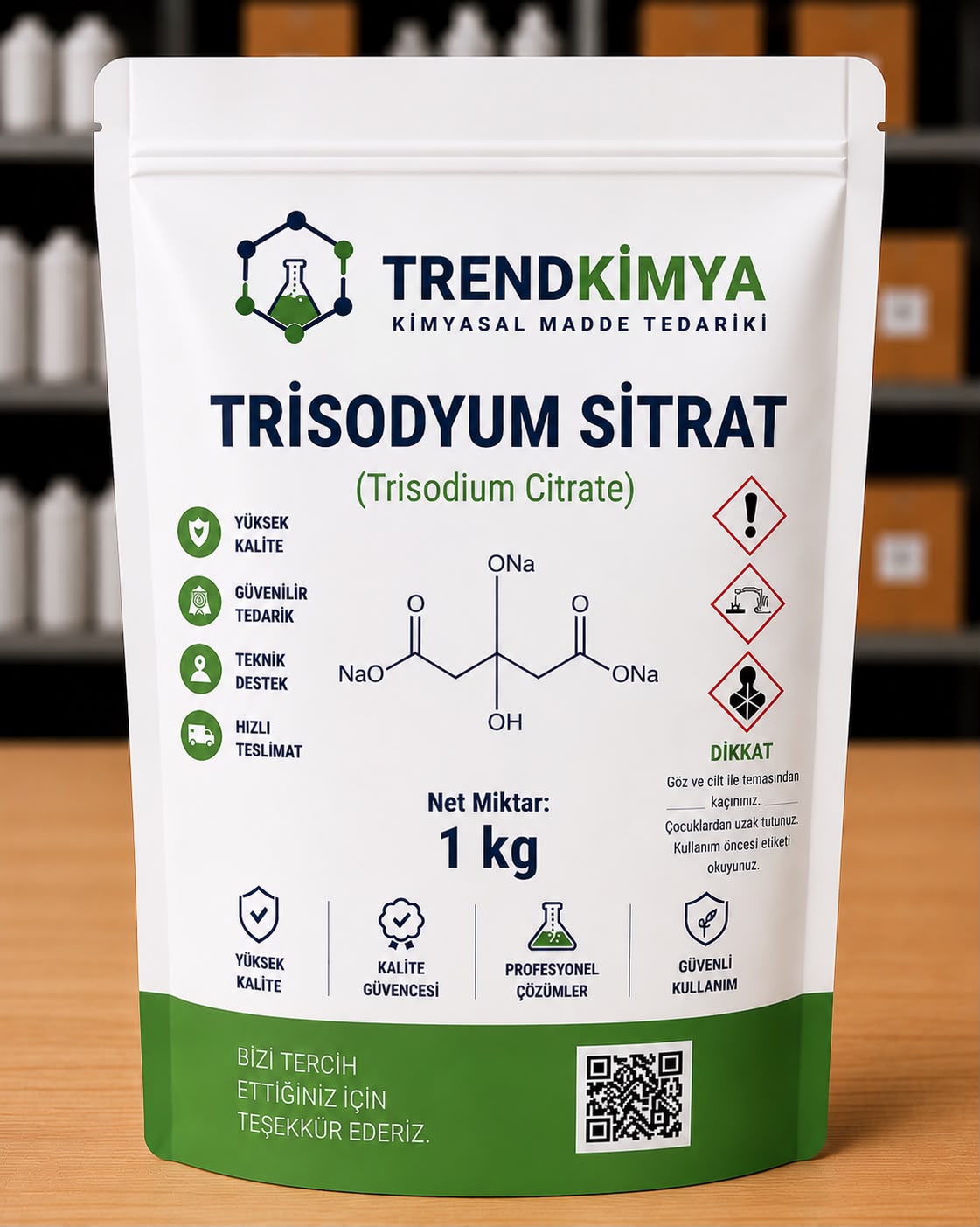 Tri Sodyum Sitrat 1 Kg