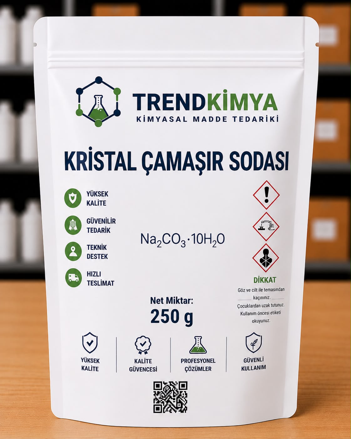 Kristal Çamaşır Sodası 250 Gr