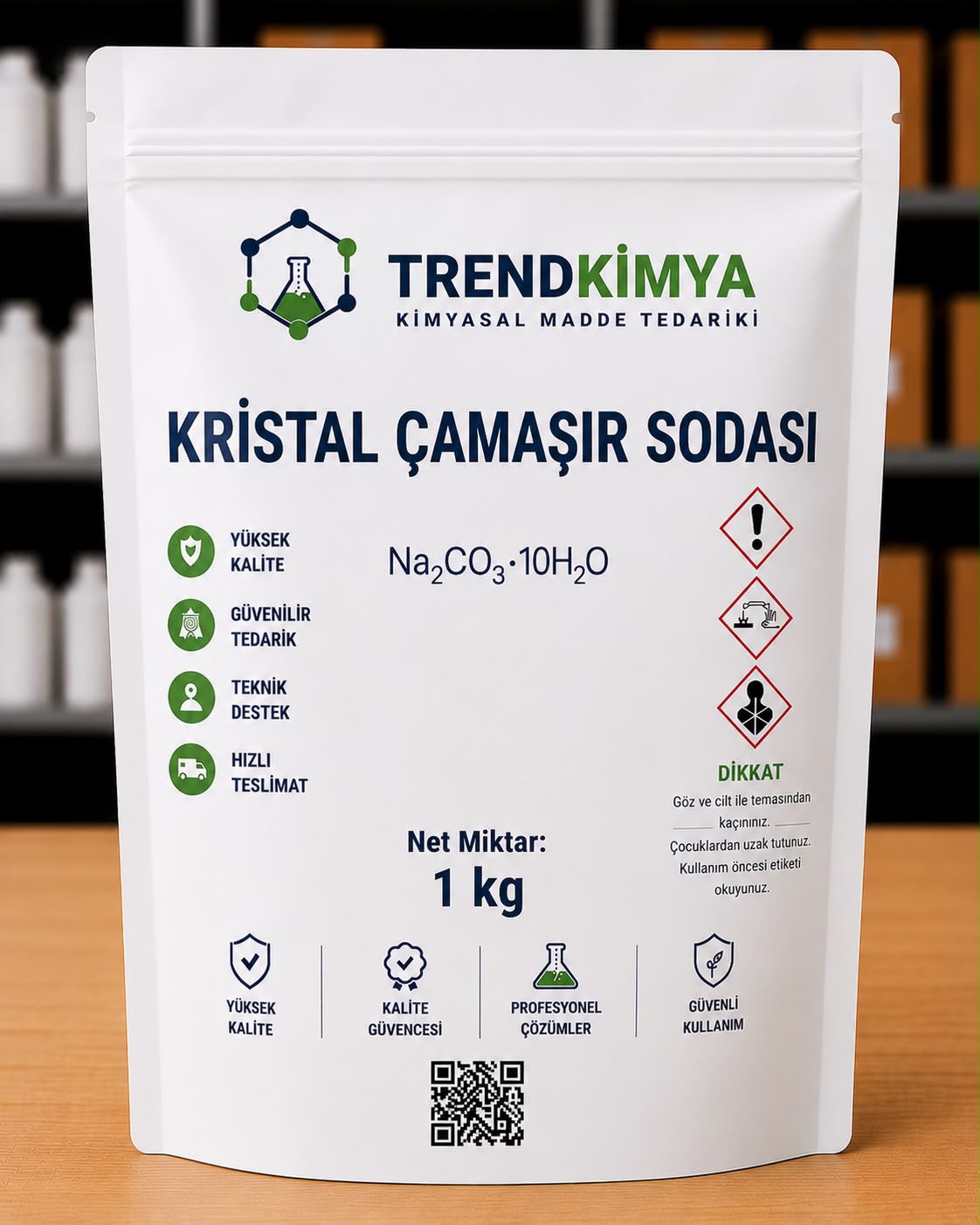Kristal Çamaşır Sodası 1 Kg