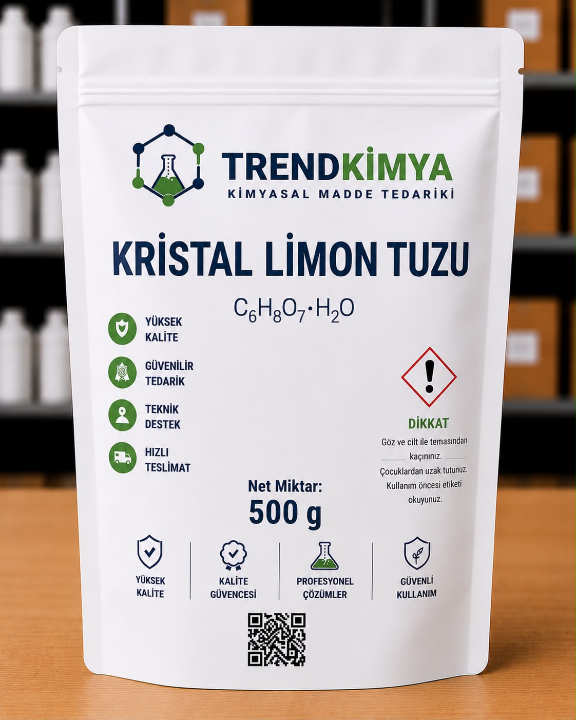 Kristal Limon Tuzu 500 Gr
