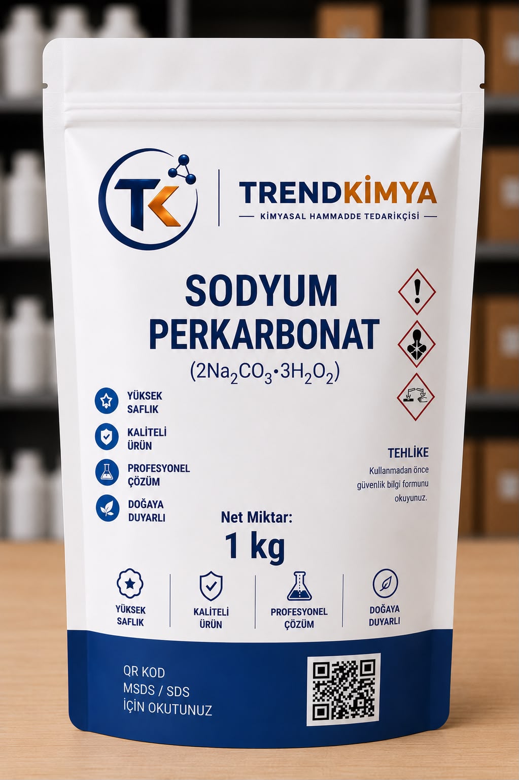 Sodyum Perkarbonat 1 Kg