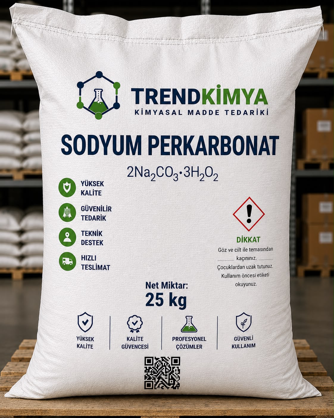 Sodyum Perkarbonat 25 Kg