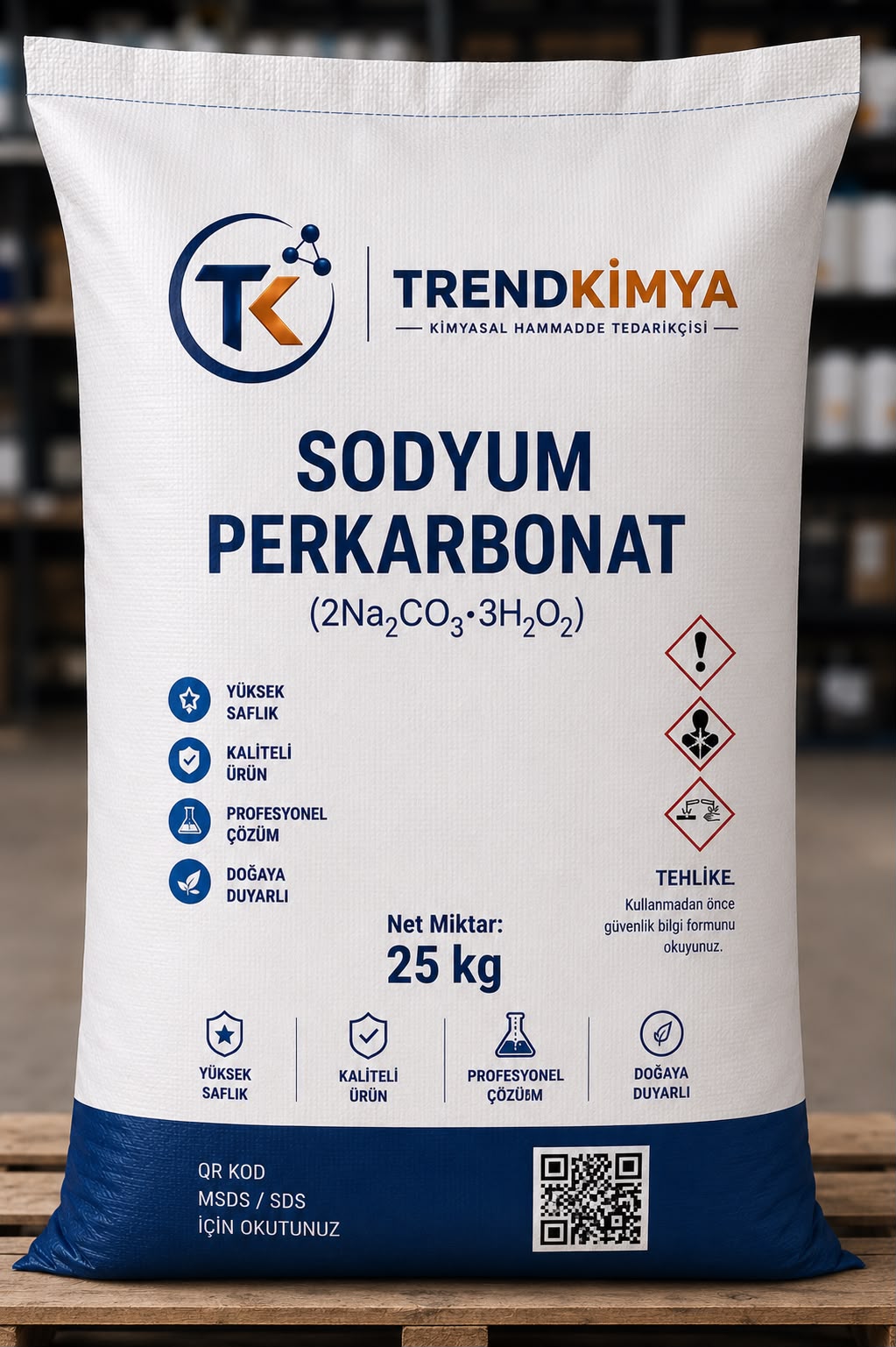 Sodyum Perkarbonat 25 Kg