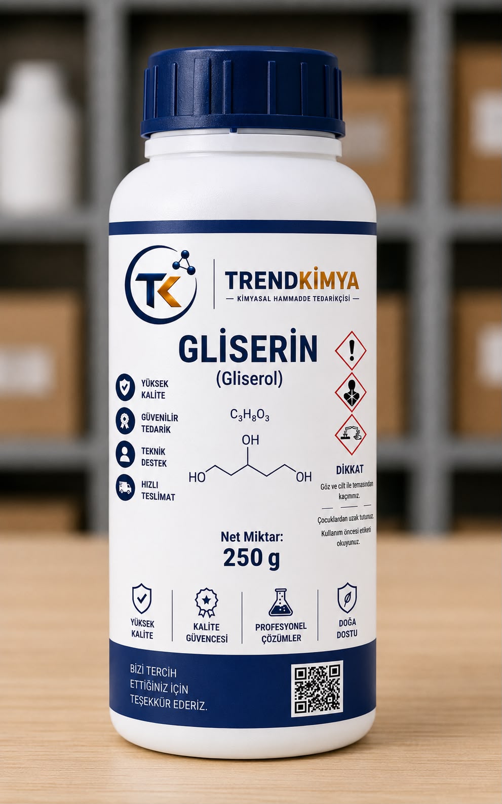 Gliserin (Gliserol) 250 Ml