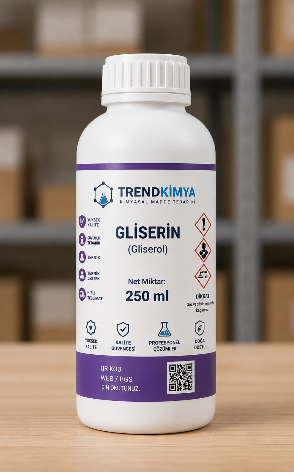 Gliserin (Gliserol) 250 Ml