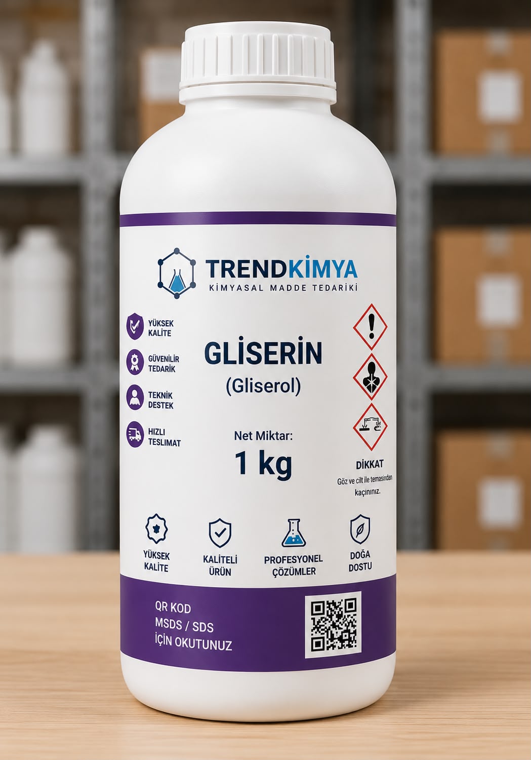 Gliserin (Gliserol) 1 Kg
