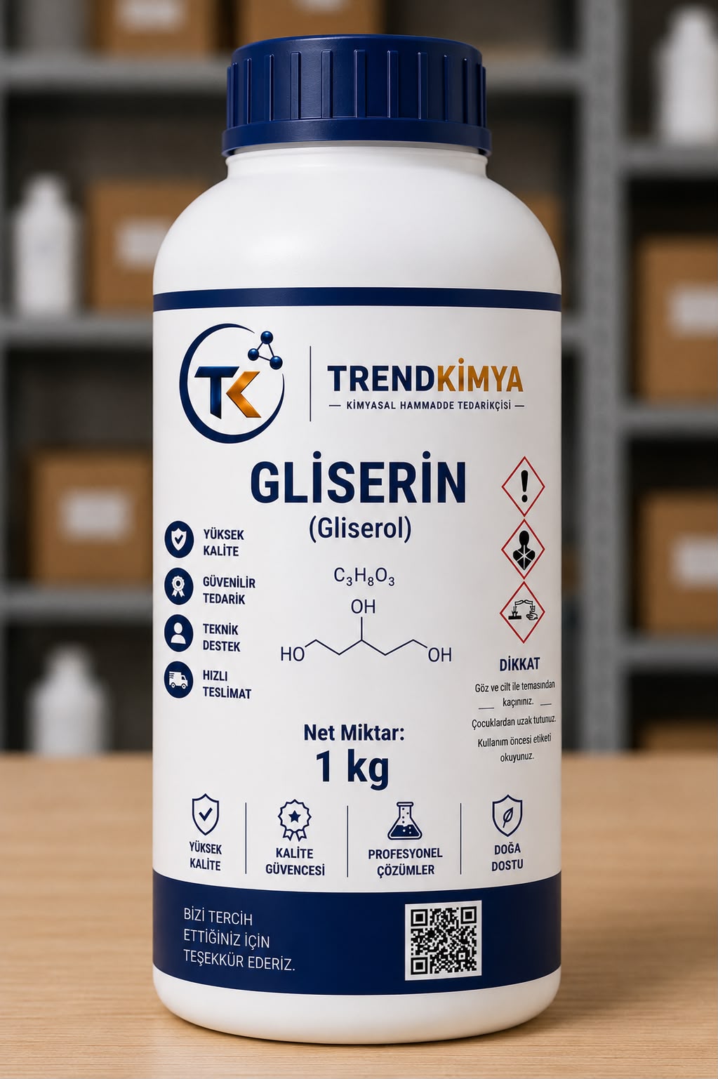 Gliserin (Gliserol) 1 Kg