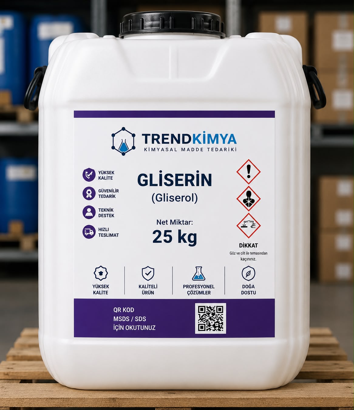 Gliserin (Gliserol) 25 Kg