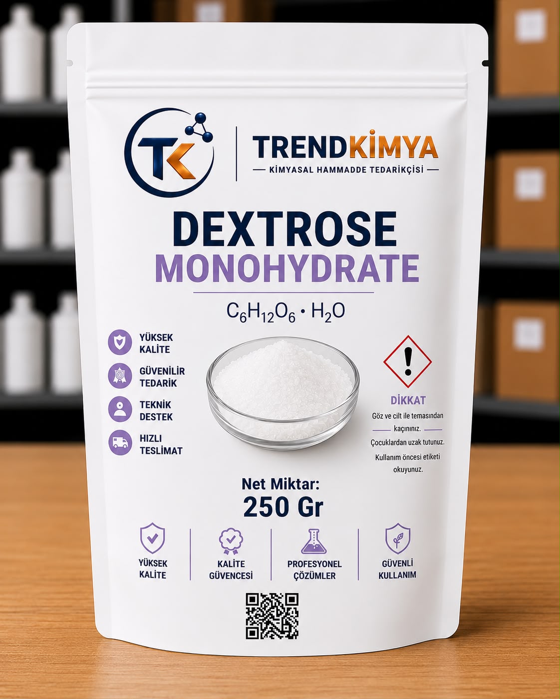 DEXTROSE MONOHYDRATE 250 Gr