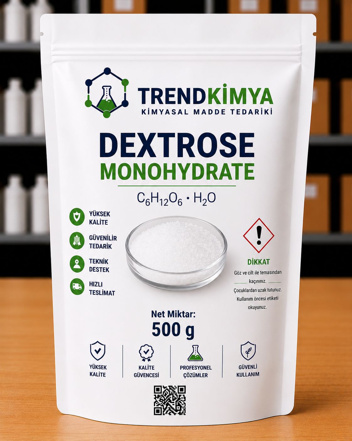 DEXTROSE MONOHYDRATE 500 Gr