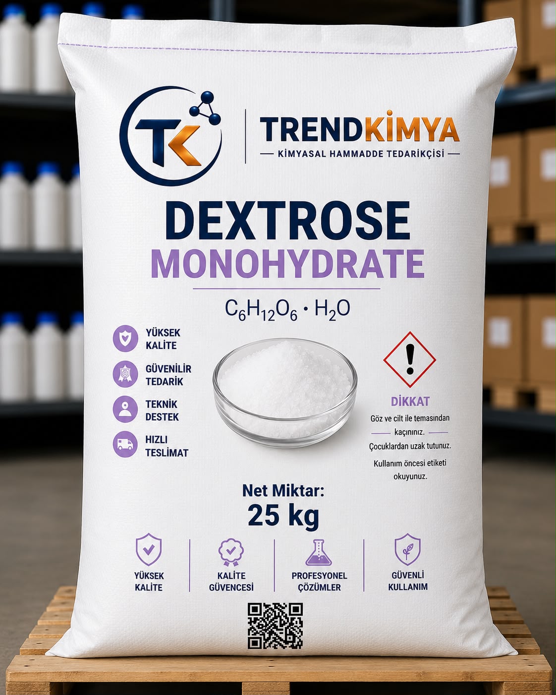 DEXTROSE MONOHYDRATE 25 Kg