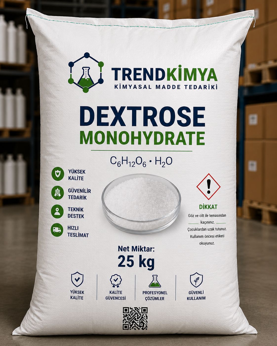 DEXTROSE MONOHYDRATE 25 Kg