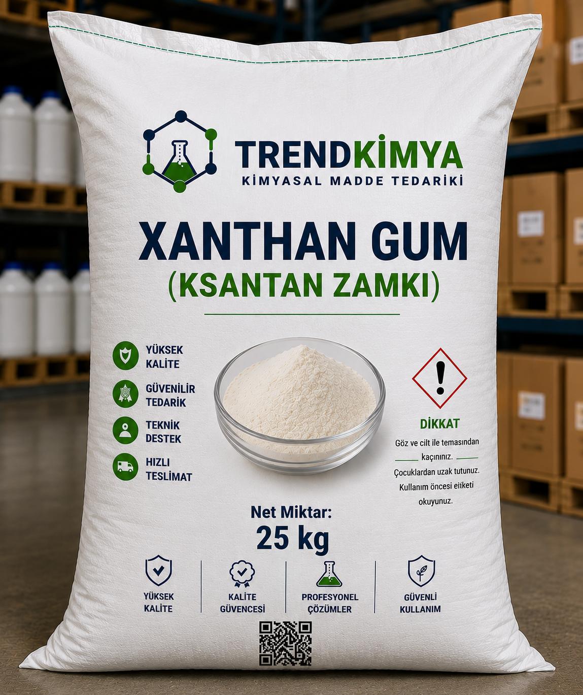 Xanthan gum (Ksantan zamkı) 25 Kg