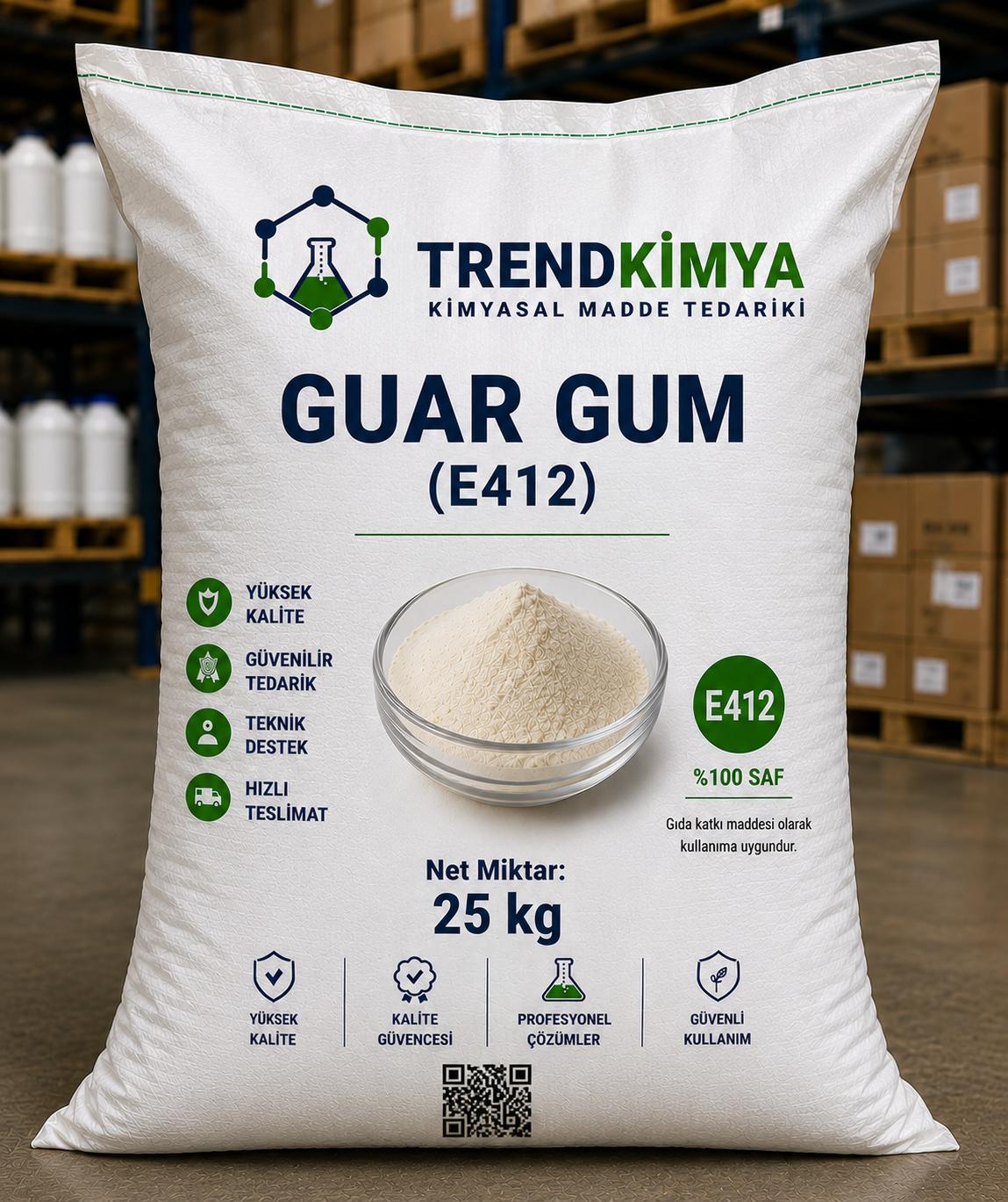 Guar Gum (E412) 25 Kg