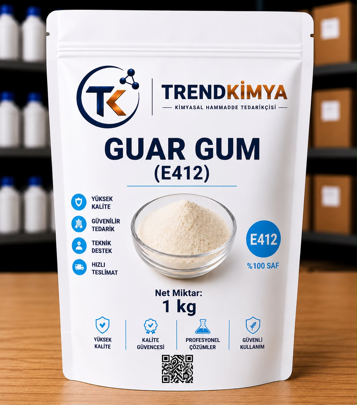 Guar Gum (E412) 1 Kg