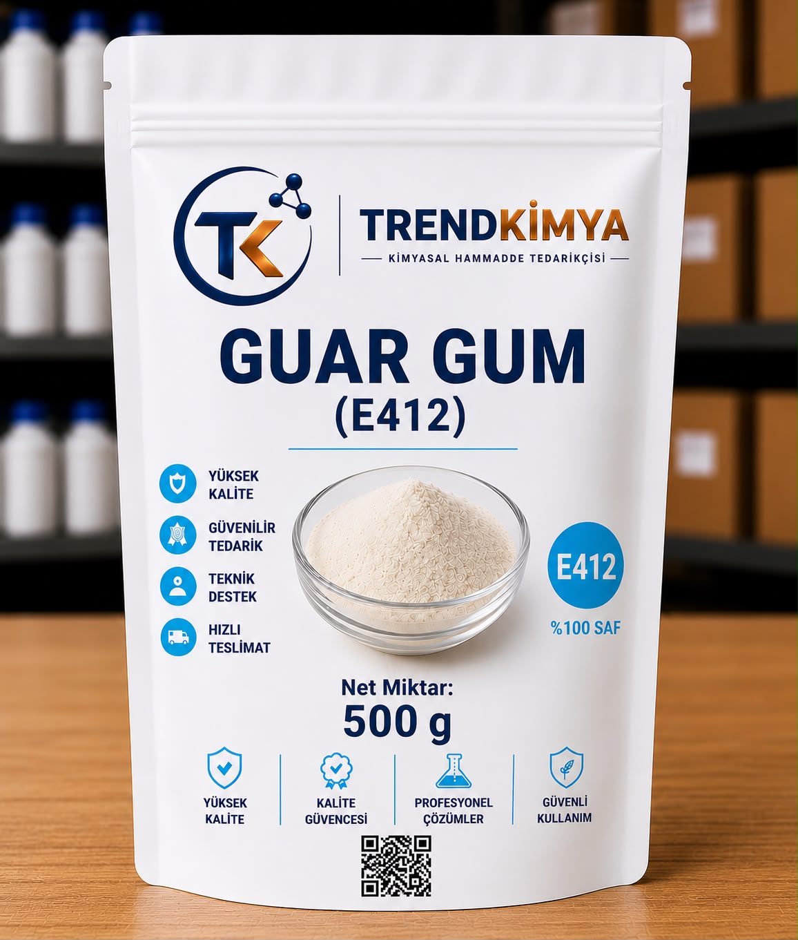 Guar Gum (E412) 500 Gr