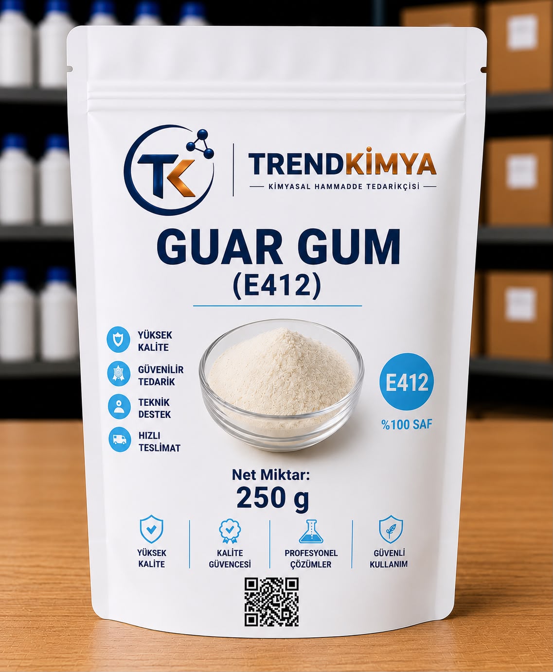 Guar Gum (E412) 250 Gr