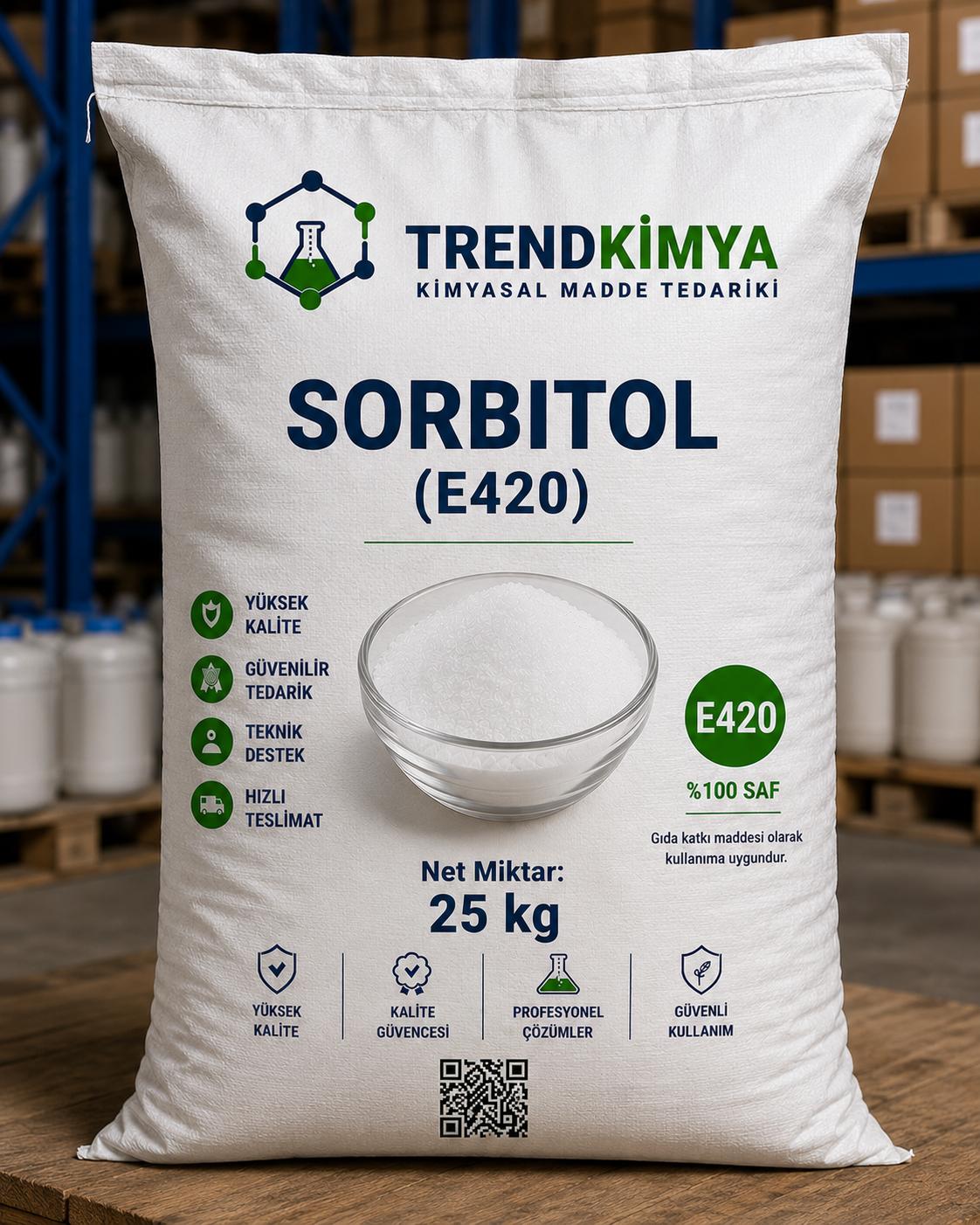 Sorbitol E420 25 Kg
