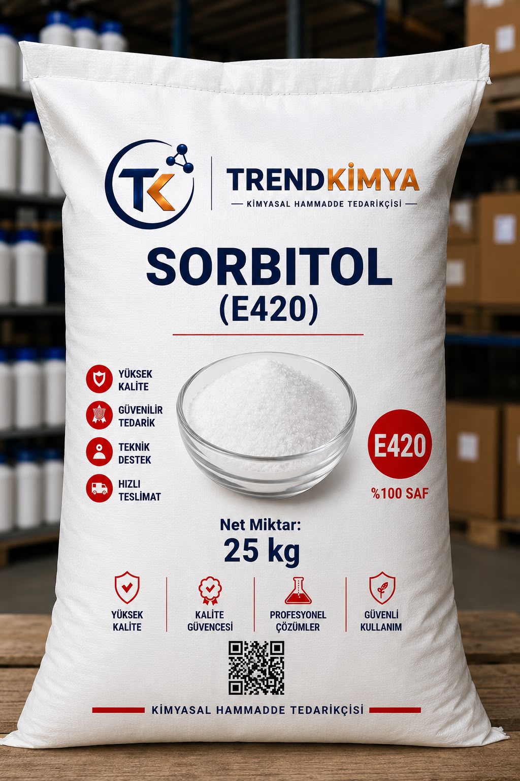Sorbitol E420 25 Kg