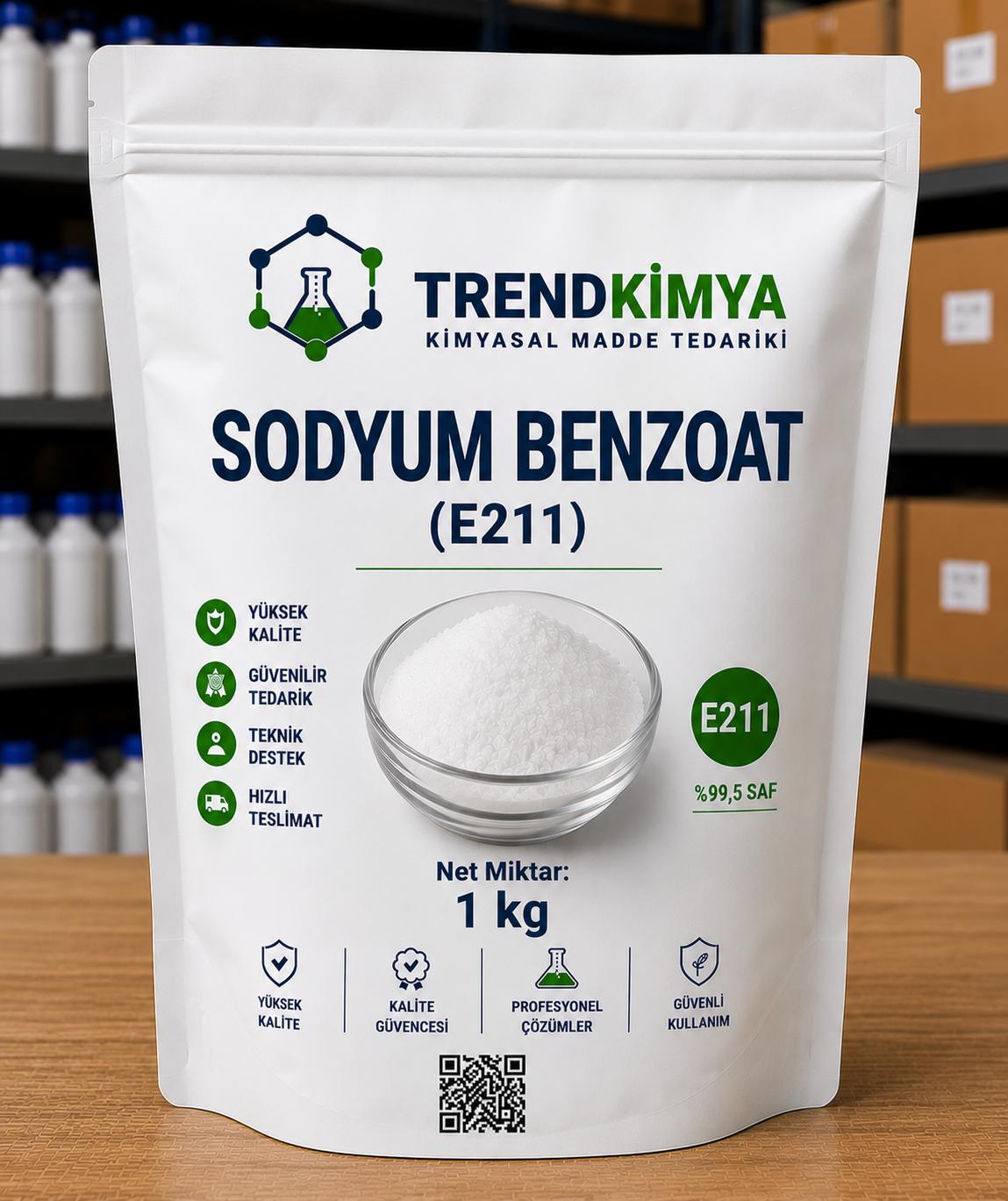 Sodyum Benzoat 1 Kg
