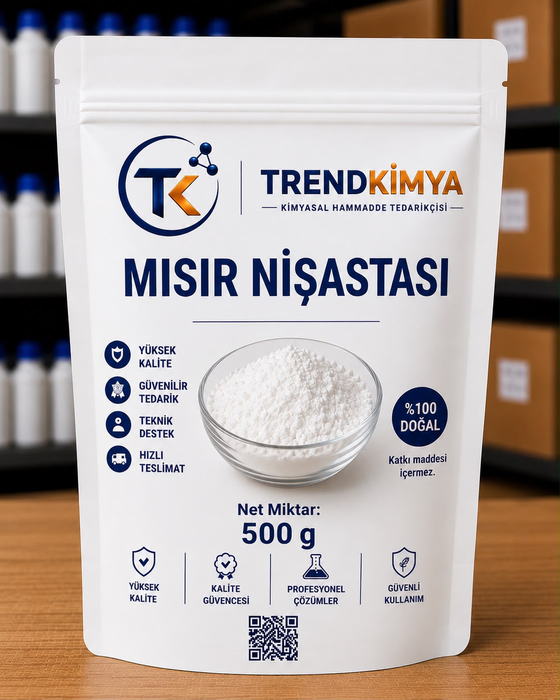 Mısır Nişastası 500 Gr