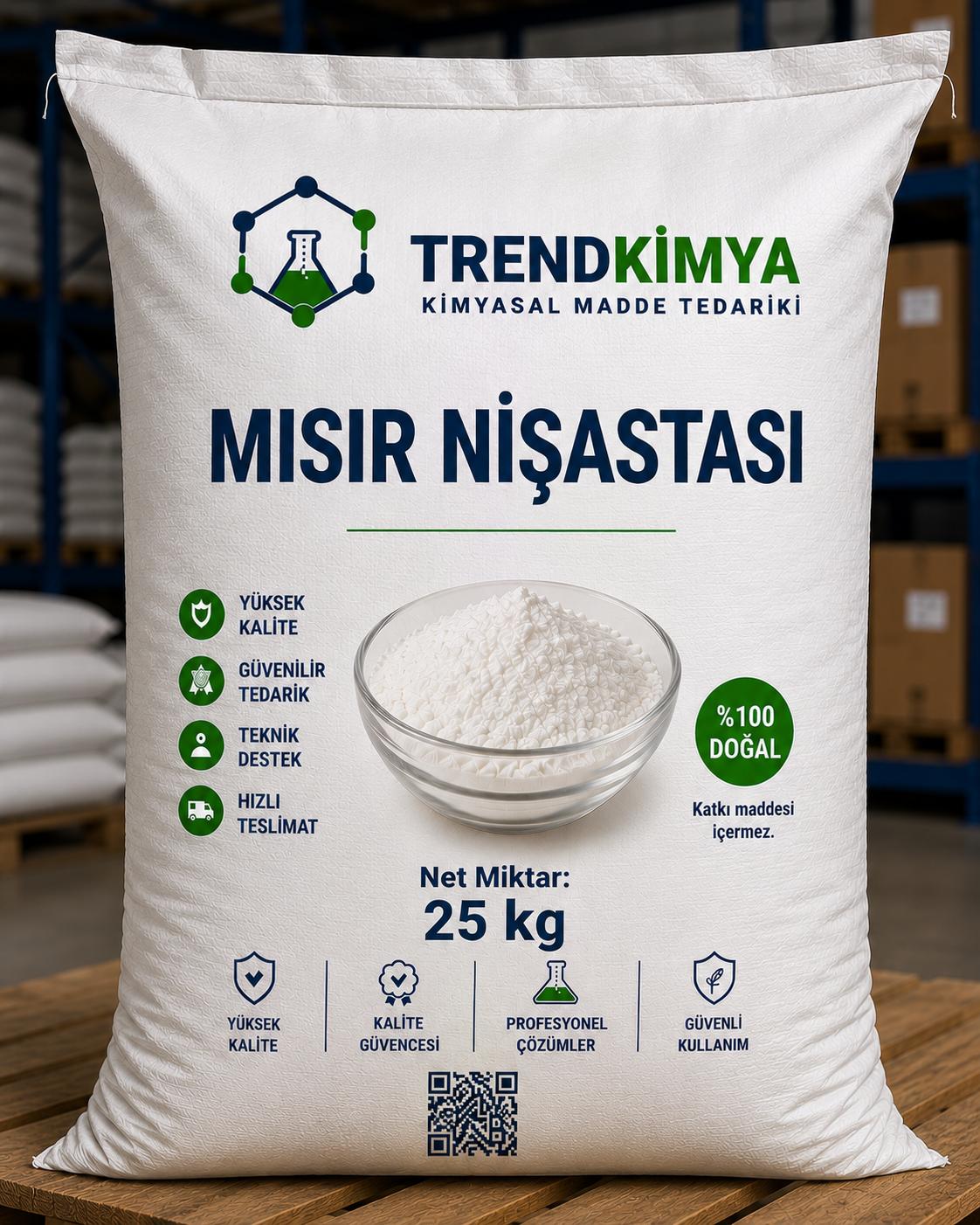 Mısır Nişastası 25 Kg