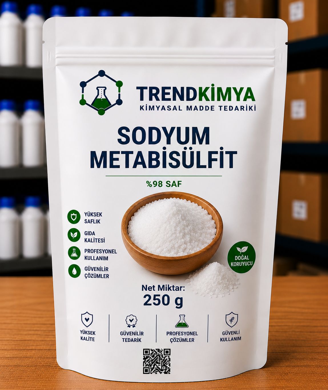 Sodyum Metabisülfit 250 Gr