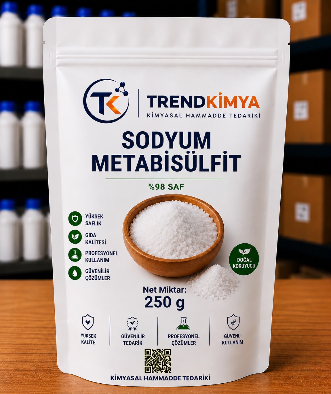 Sodyum Metabisülfit 250 Gr