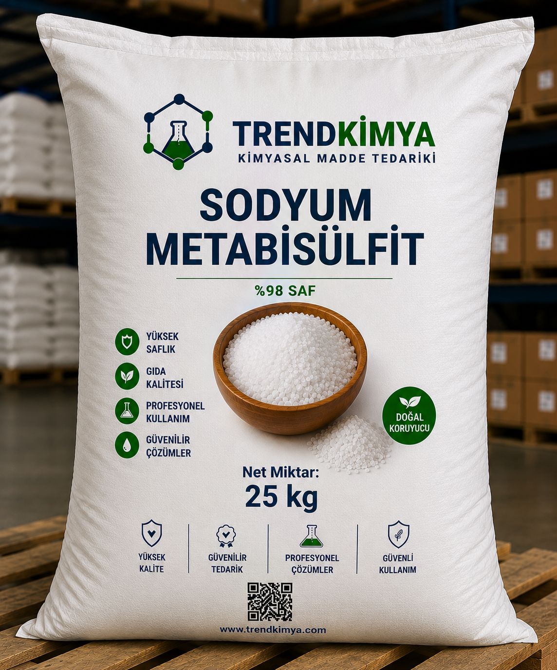 Sodyum Metabisülfit 1 Kg