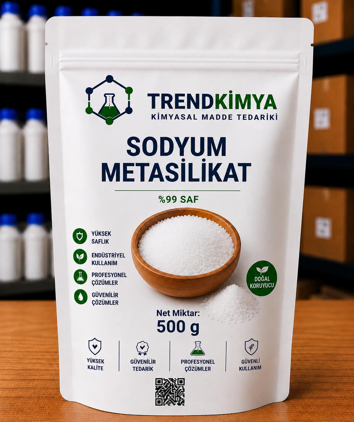 Sodyum metasilikat 500 Gr