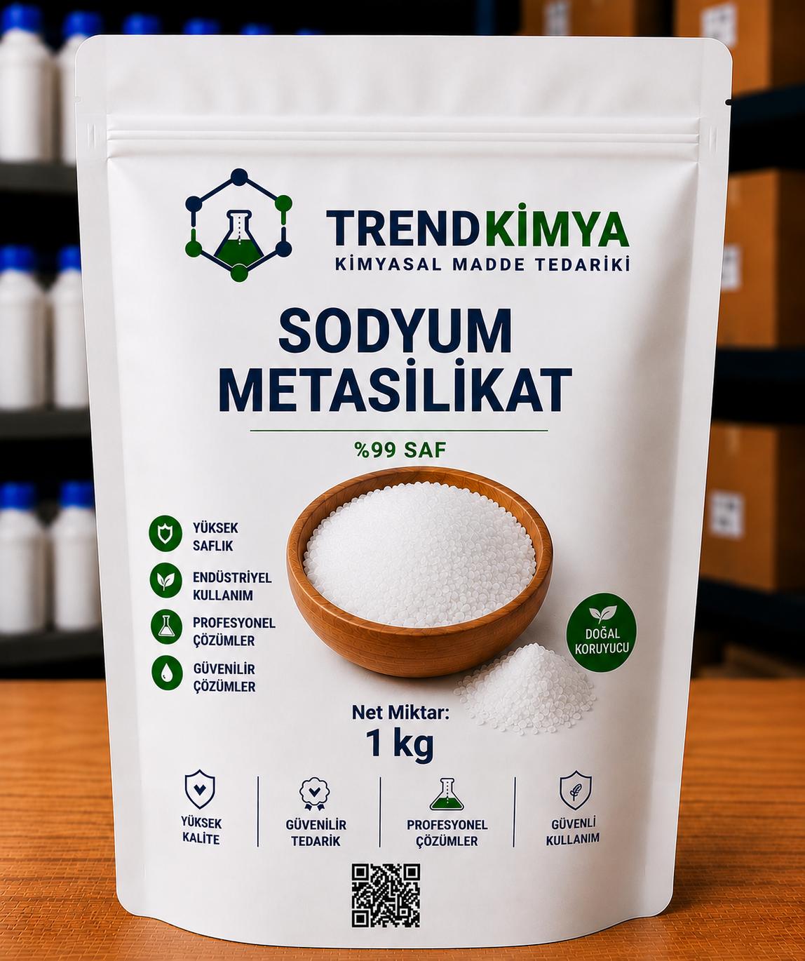 Sodyum metasilikat 1 Kg